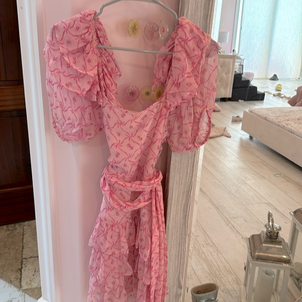 Love shack, fancy silk dress size 6